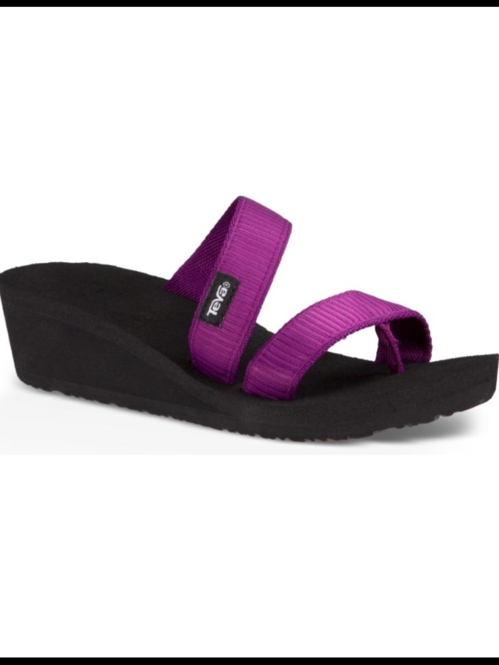(NWT)Teva Women's Purple Wedge Loma Sandal